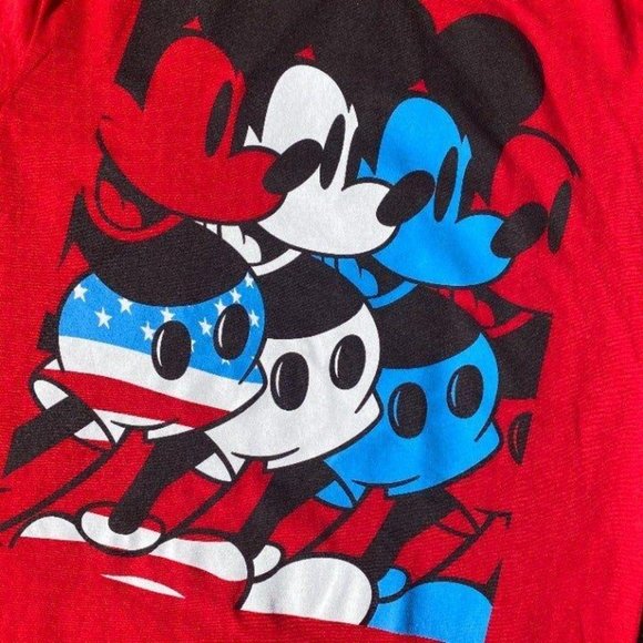 Disney Mickey Mouse Patriotic T Shirt - Picture 2 of 3